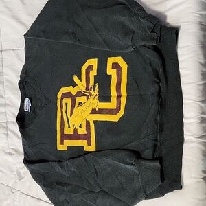 Vintage Boston College Eagles Sweater Pullover Without Size Color Black